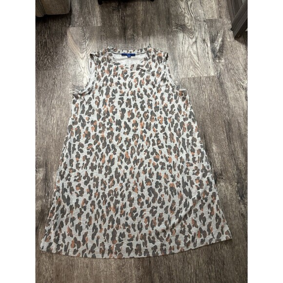 Apt. 9 Dresses & Skirts - Apt. 9 Sleeveless Tank Dress XL Shift Dress Animal Print Pocket Trendy Chic
